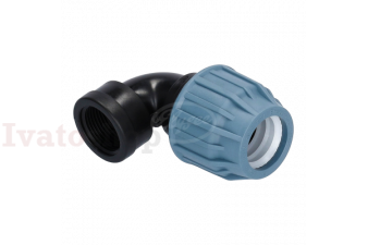 KOLENO PP 90° 25mm x 1 " PN16 vnútorný závit Obrázok pre KOLENO PP 90° 25mm x 1 " PN16 vnútorný závit