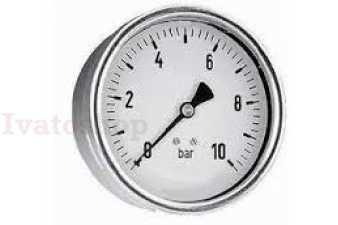 MANOMETER GLYCERÍN ZADNÝ 50mm O - 10 Bar Obrázok pre MANOMETER GLYCERÍN ZADNÝ 50mm O - 10 Bar