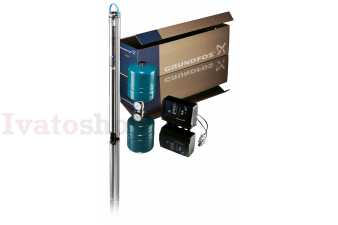 Domáca vodáreň s ponorným čerpadlom Grundfos SQE 2-115, komplet pre udržiavanie konštantného tlaku Obrázok pre Domáca vodáreň s ponorným čerpadlom Grundfos SQE 2-115, komplet pre udržiavanie konštantného tlaku