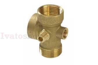 Spojovacia armatúra OT5 mosadzná 5/4" Obrázok pre Spojovacia armatúra OT5 mosadzná 5/4"