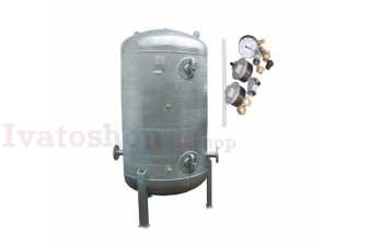 Pozinkovaná tlaková nádoba HVP 1500 Hydro - Vacuum 1500L / 10 Bar s vodoznakom Obrázok pre Pozinkovaná tlaková nádoba HVP 1500 Hydro - Vacuum 1500L / 10 Bar s vodoznakom