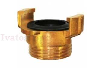 Mosadzná rýchlospojka G 5/4" vonkajší závit Obrázok pre Mosadzná rýchlospojka G 5/4" vonkajší závit