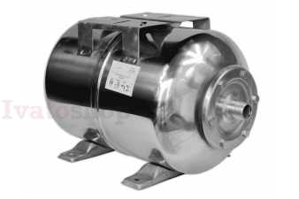 Nerezová tlaková nádoba IBO INOX 24L, horizontálna s vakom Obrázok pre Nerezová tlaková nádoba IBO INOX 24L, horizontálna s vakom