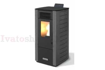 Peletové kachle CentroPelet Z12 šedé Obrázok pre Peletové kachle CentroPelet Z12 šedé