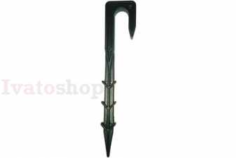 PEF hák upevňovací pre kvapkové hadice 16mm Obrázok pre PEF hák upevňovací pre kvapkové hadice 16mm