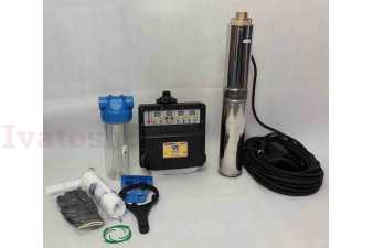 Domáca vodáreň s ponorným čerpadlom Vodoley BCPE 0,32-100U a frekvenčným meničom EVO Obrázok pre Domáca vodáreň s ponorným čerpadlom Vodoley BCPE 0,32-100U a frekvenčným meničom EVO