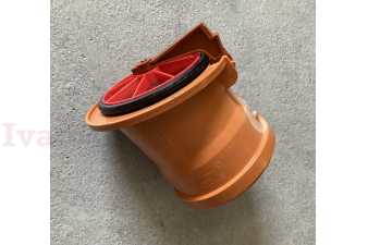 KANALIZAČNÁ SPÄTNÁ KLAPKA KONCOVÁ (žabia) DN 200 Obrázok pre KANALIZAČNÁ SPÄTNÁ KLAPKA KONCOVÁ (žabia) DN 200