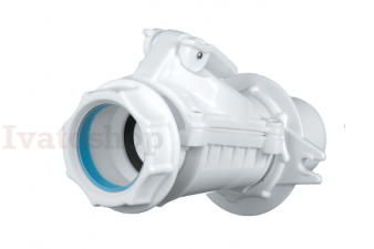 KANALIZAČNÁ SPÄTNÁ KLAPKA PRIEBEŽNÁ NÁSTENNÁ DN 50 Obrázok pre KANALIZAČNÁ SPÄTNÁ KLAPKA PRIEBEŽNÁ NÁSTENNÁ DN 50