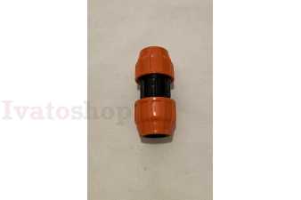 Spojka PE priama 50 x 50 k 2" kalovej hadici Obrázok pre Spojka PE priama 50 x 50 k 2" kalovej hadici