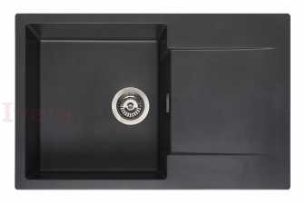 Reginox Mini Amsterdam 760.0 Black metalic (silvery) Obrázok pre Reginox Mini Amsterdam 760.0 Black metalic (silvery)