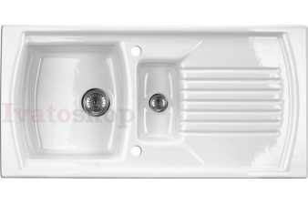 Deante Lusitano 1000.10 Bílá keramika Obrázok pre Deante Lusitano 1000.10 Bílá keramika