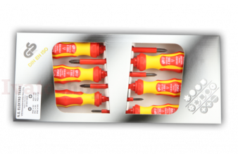 NG TOOL Sada skrutkovačov PH + PZ 1000V 6ks (NS41651005) Obrázok pre NG TOOL Sada skrutkovačov PH + PZ 1000V 6ks (NS41651005)