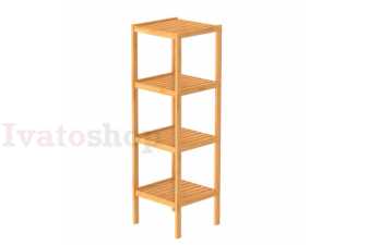 Schütte Bambusová police se 4 přihrádkami ( BMBA02-REG41 ) Obrázok pre Schütte Bambusová police se 4 přihrádkami ( BMBA02-REG41 )