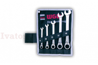 Obrázok pre NG TOOL Sada očkoplochých kľúčov s račňou 5ks (NS92677380)