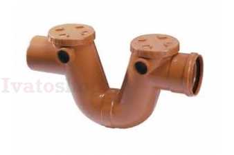 Kanalizačný protizápachový sifón 110 Obrázok pre Kanalizačný protizápachový sifón 110