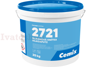 CEMIX 2721 Silikónová ryhovaná omietka zrnitosť 1,5 25kg Obrázok pre CEMIX 2721 Silikónová ryhovaná omietka zrnitosť 1,5 25kg