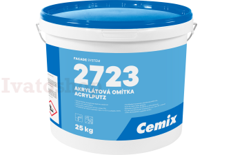 CEMIX 2723 Akrylátová ryhovaná omietka zrnitosť 2,0 25kg Obrázok pre CEMIX 2723 Akrylátová ryhovaná omietka zrnitosť 2,0 25kg