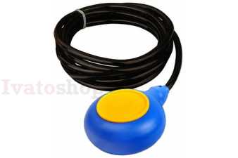 Plavákový spínač 10 m kábel Obrázok pre Plavákový spínač 10 m kábel