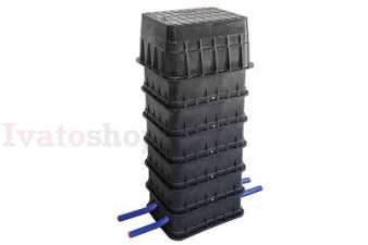 Modulo 145-160cm, poklop 0,5t, 2vodomery Obrázok pre Modulo 145-160cm, poklop 0,5t, 2vodomery