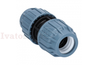 Spojka priama na PE potrubie 50mm x 50mm Obrázok pre Spojka priama na PE potrubie 50mm x 50mm