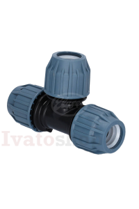 T - KUS na PE potrubie 25mm Obrázok pre T - KUS na PE potrubie 25mm