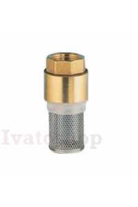 Sací kôš so spätnou klapkou a nerezovým sitkom 5/4" Obrázok pre Sací kôš so spätnou klapkou a nerezovým sitkom 5/4"