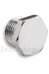 Zátka 1/4" chróm Obrázok pre Zátka 1/4" chróm