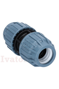 Spojka priama na PE potrubie 63mm x 63mm Obrázok pre Spojka priama na PE potrubie 63mm x 63mm