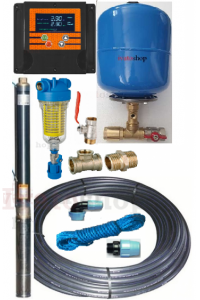 Kompletný ponorný set s frekvenčným meničom IBO 3Ti27 IVR, 20m, 230V Obrázok pre Kompletný ponorný set s frekvenčným meničom IBO 3Ti27 IVR, 20m, 230V