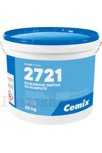 CEMIX 2721 Silikónová zatieraná omietka zrnitosť 1,0 25kg Obrázok pre CEMIX 2721 Silikónová zatieraná omietka zrnitosť 1,0 25kg