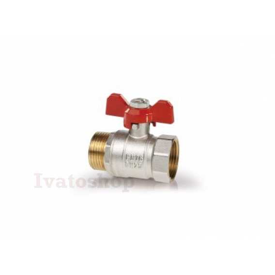 Obrázok pre Guľový ventil FM motýľ 1"