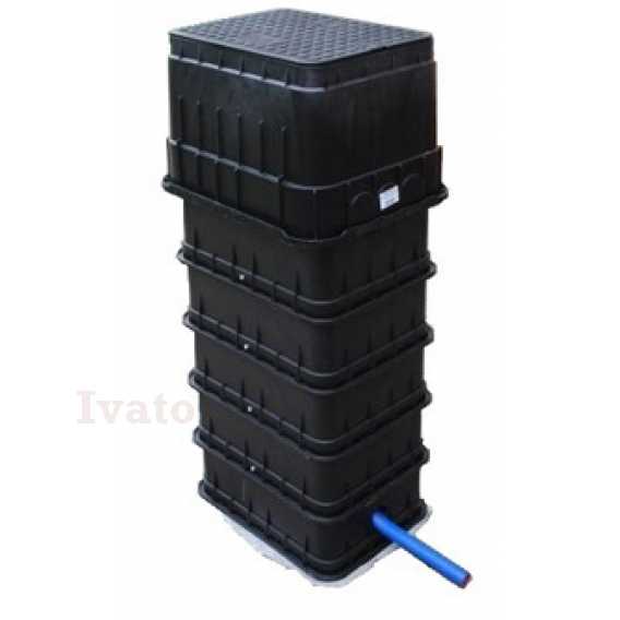 Obrázok pre Modulo 145-160cm, poklop 0,5t, 1vodomer 