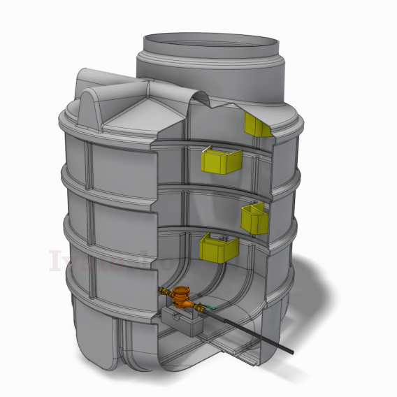 Obrázok pre Vodomerná šachta POLYEN 1000 x 1300