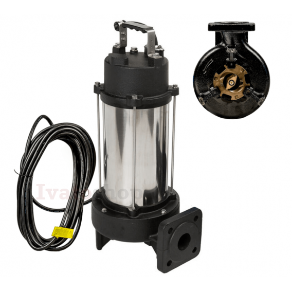 Obrázok pre Kalové čerpadlo IBO Kraken 1800DF 400V s drtičom