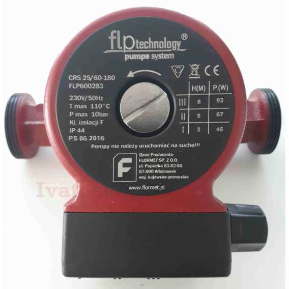 Obrázok pre Obehové čerpadlo flp 25/6 - 180
