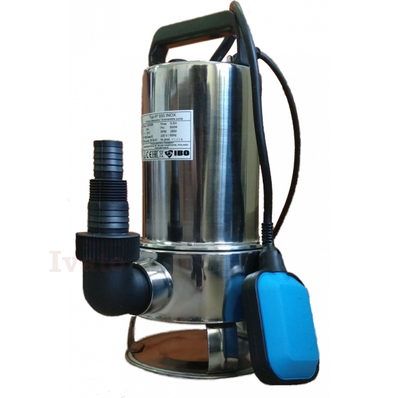 Obrázok pre Kalové čerpadlo IBO IP 900 INOX 230V