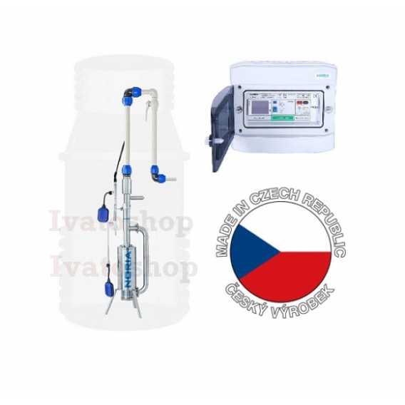 Obrázok pre Prečerpávacia stanica NORIA TLAKAN P4 N3, 400V bez šachty