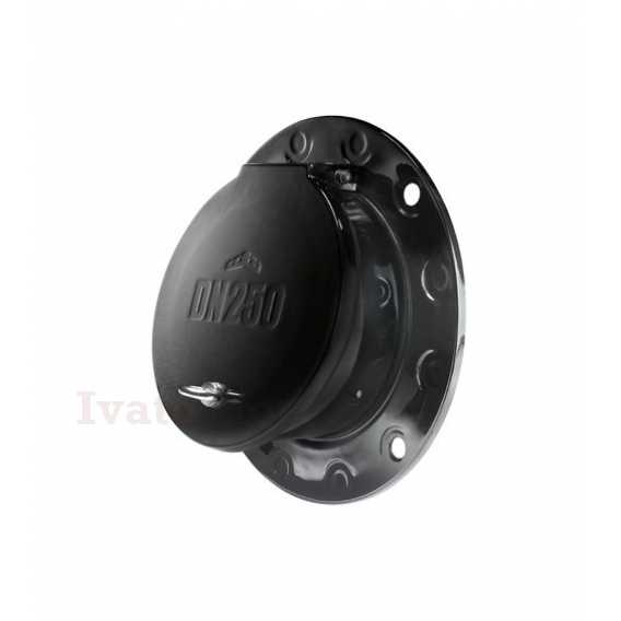 Obrázok pre Kanalizačná spätná klapka koncová MULTI 250 NB na stenu / príprubu