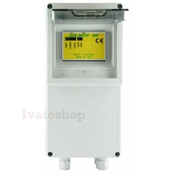 Obrázok pre Hladinový spínač SUB - MATIC 2HP s boxom