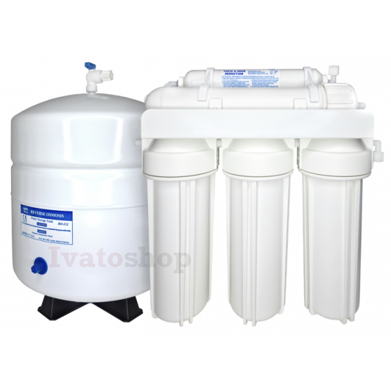 Obrázok pre Reverzná osmóza s tlakovou nádržou do domácnosti 6-7 l/h