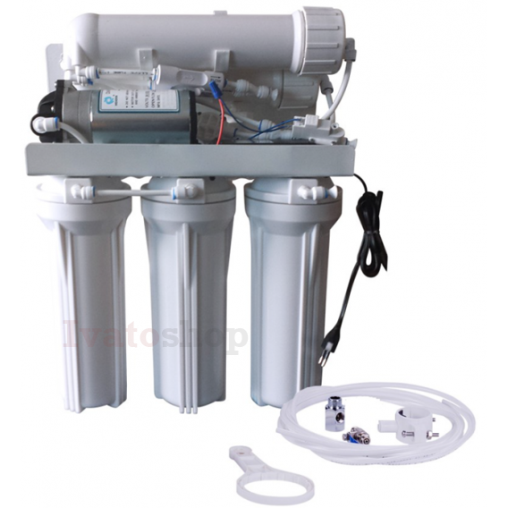 Obrázok pre Čistička vody do domácnosti reverzná osmóza DF 170 s čerpadlom na zvýšenie tlaku