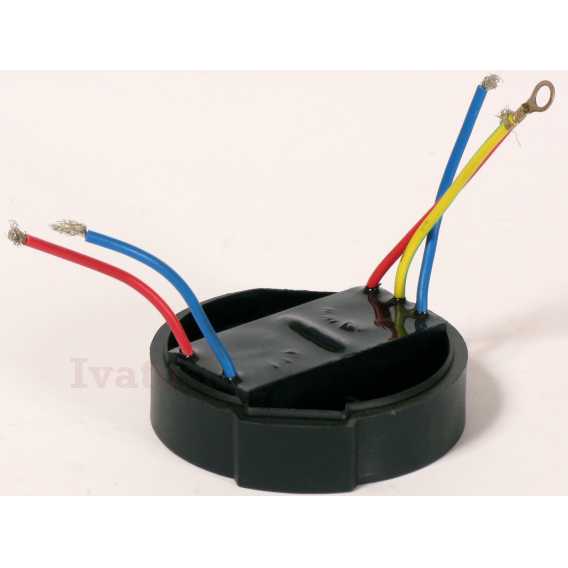 Obrázok pre EcoMaster 35 - Víčko spodního dílu motoru včetně RFI odrušovacího filtru