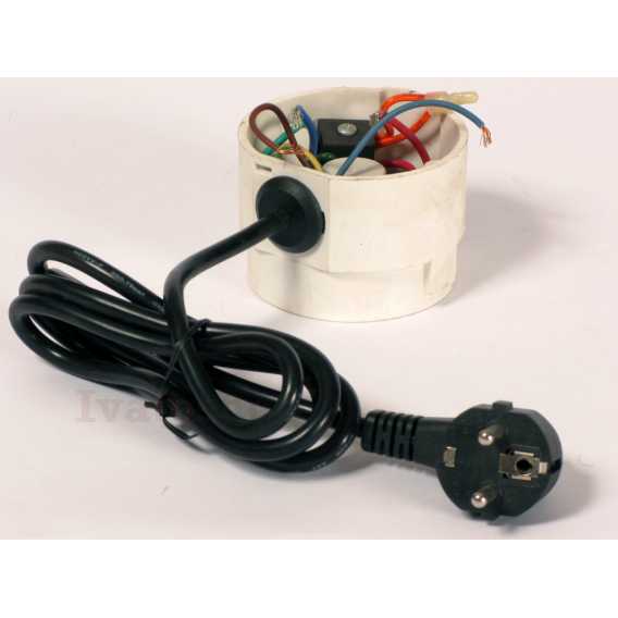 Obrázok pre EcoMaster 40 - Komplet bez víčka a filtru - spodní díl motoru pro EE, ES, EH - bílý (1/2 HP)