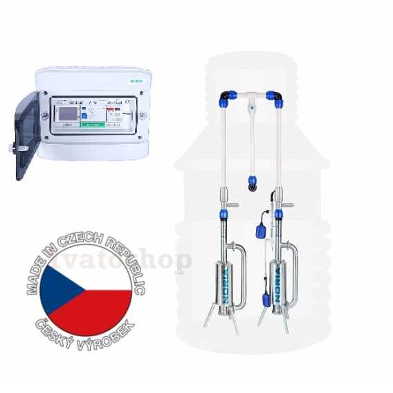 Obrázok pre Prečerpávacia stanica NORIA TLAKAN P8 SMART - N3, 400V bez šachty