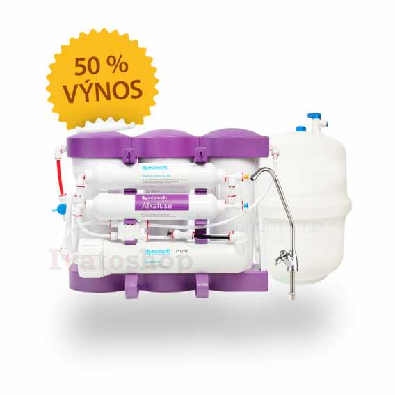 Obrázok pre Reverzná osmóza Ecosoft PURE Alkafuse | Kuchynský filter na vodu