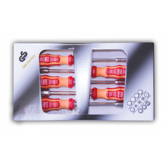 Obrázok pre NG TOOL Sada nástrčných kľúčov 1000 V (NS40503201)