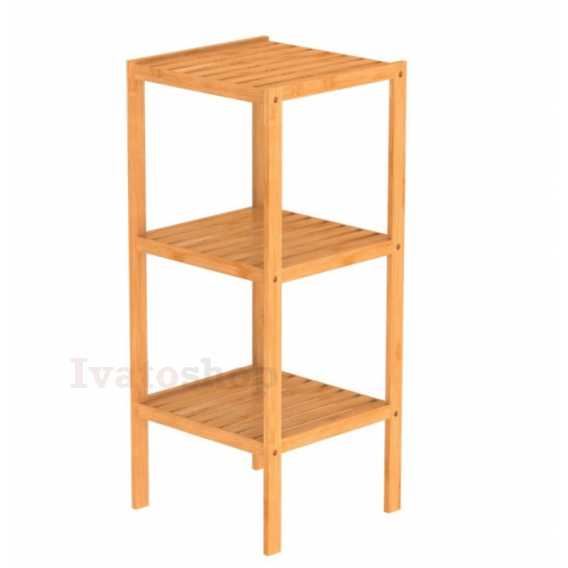 Obrázok pre Schütte Bambusová police se 3 přihrádkami ( BMBA02-REG31 )