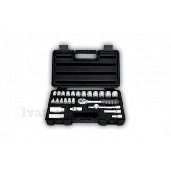 Obrázok pre NG TOOL Sada  nástrčných kľúčov s račňou 22ks (NS92358630)