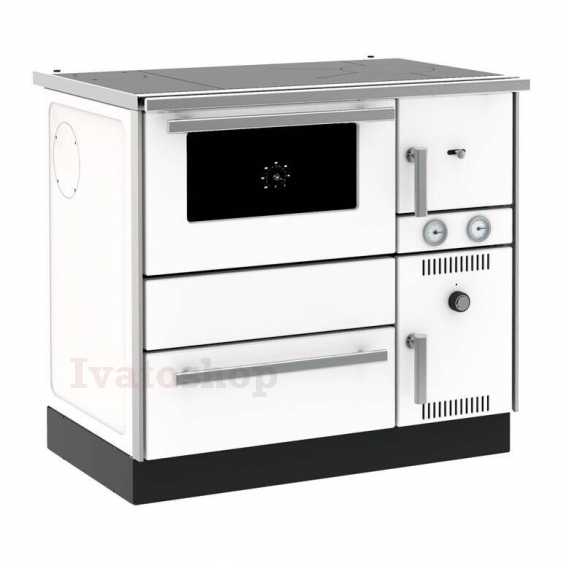 Obrázok pre Sporák ALFA TERM biely 20 L  s výmenníkom, 23kW