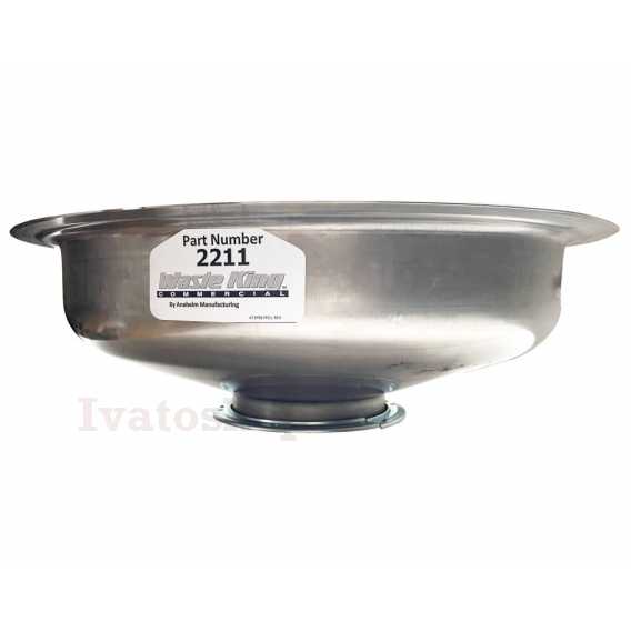 Obrázok pre Waste King Mísa oplachová 45 cm, 2 trysky, WKC 2211 – připojení drtiče Waste King 750-10000